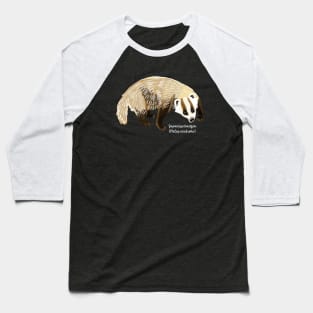 Anakuma the Japanese Badger Baseball T-Shirt